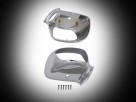 Chrome Mirror Housings for Goldwing GL1800