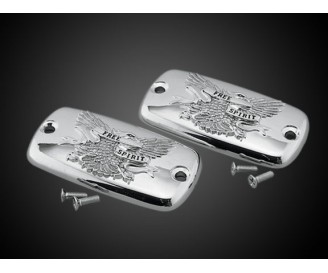 Master Cylinder Top Covers with Chrome Eagle