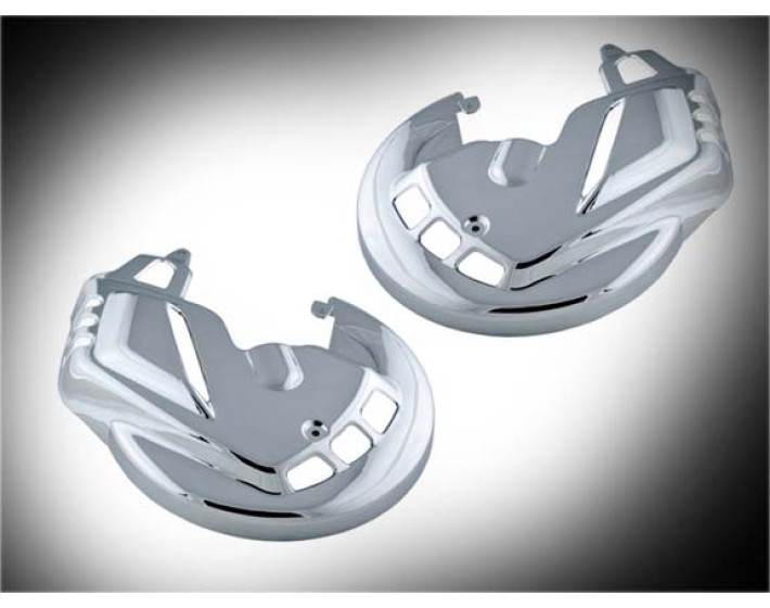 Chrome Front Rotor Cover set for Goldwing GL1800 & F6B