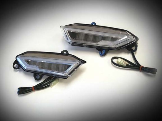 LED Mirror Lights with DRL and Sequential Turn Signals