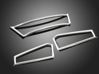 Add On Chrome Taillight Turn Signal Grilles for Goldwing GL1800 & F6B