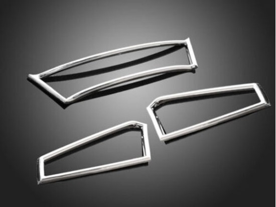 Add On Chrome Taillight Turn Signal Grilles for Goldwing GL1800 F6B