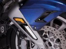 Goldstrike LED Fork Mounted Black Nav Lights for Goldwing