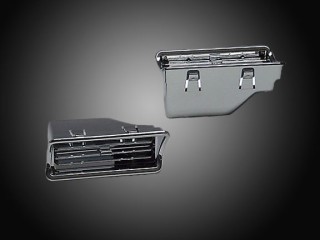 Chrome Upper Air vents for 2001-2005 Goldwing GL1800