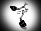 Goldstrike 3-Way Goldwing Driver Highway Pegs-Chrome