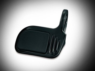 Black Contoured ISO Throttle Boss for Kuryakyn Grip Covers