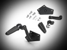 Black Goldstrike Adjustable Goldwing Passenger Pegs 