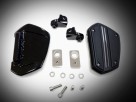 Goldstrike Twin Rail Goldwing Driver Floorboards-Black