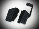 Passenger Transformer Black Floorboards for Goldwing GL1800 & F6B