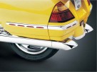 Turn Down Exhaust Extensions for Goldwing GL1800 & F6B