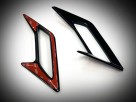 Goldstrike Goldwing Front Fender Vent Trims- Black