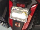 Eagle Motorcycle License Plate Frame