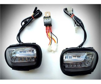 Goldwing GL1800 Sequential Smoke Turn Signal Kit with DTRL