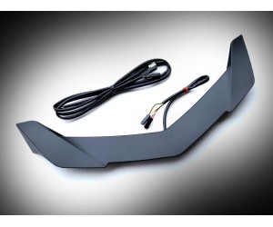 Goldwing Tour Dynamic LED Spoiler with Sequential Lights - Black