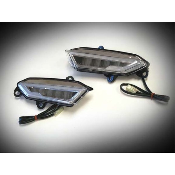 Goldwing LED Mirror Lights with Sequential Turn Signals