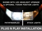 Pathfinder LED Headlight Bulb Set for 1988-1997 Goldwing