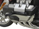 Black Silver Rivco Flip Out 2018-24 Goldwing Highway Pegs