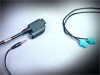 Z-Series Lower Headset Cord with Ear Speaker Jack for Honda 5-pin systems